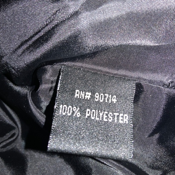 MSK paisley satin cropped jacket Sz SP satin ribbon sash covered buttons - Picture 8 of 9